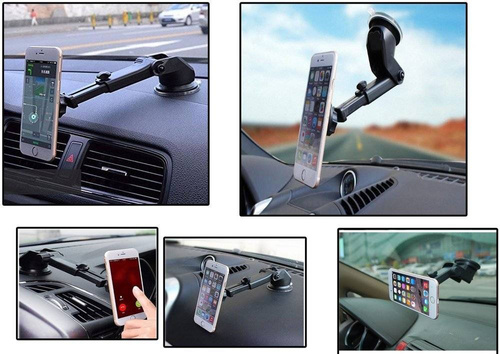 PSI-M029 | Magnetický držák telefonu do auta | teleskopický stativ | na čelním skle