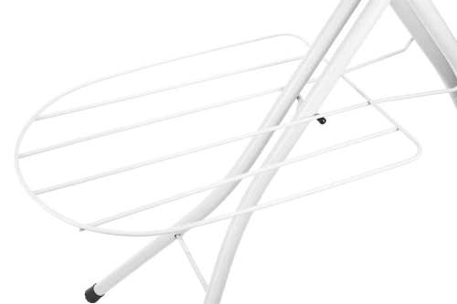 SAH-063-E2 | Tabla de planchar con estante para ropa | Amplia tabla de planchar con soporte para plancha.