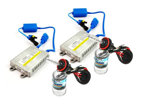 XENON HID H9 H11 set met SLIM AC 55W converters