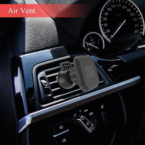 PSI-M044 | Suporte magnético para telefone para carro | mandíbulas duplas para ventilação de ar
