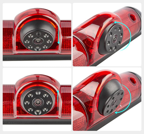 Dedicated reversing camera in the STOP lamp | Suitable for Fiat Ducato, Citroen Jumper, Peugeot Boxer