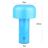 YG-D017-BL | Moderne tafellamp | Nachtlampje met ingebouwde batterij | LED-lamp