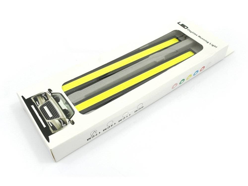 COB LED light daytime running | 17 cm | 2x 6W | COB DRL