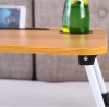  LFD-6040-BOIS | Tapis pour ordinateur portable | Table de petit-déjeuner pliante | Support de lit