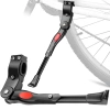 Aluminium bicycle stand | Adjustable side kickstand | Rear bicycle foot with fitting for 24-28 wheels | YYBC-125
