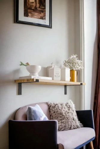 JZ-J230-BLACK | 4 shelf supports | Angle bracket for shelf | Shelf holder