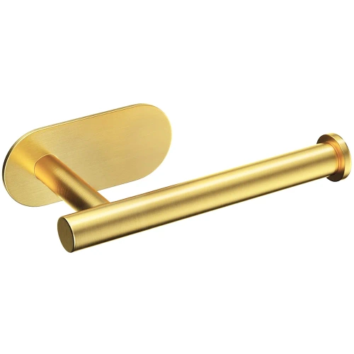 JZU-304-GOUD | Gouden papierhouder | Zelfklevende toiletpapierhanger