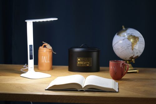 FX-015B | Desk lamp, school lamp with LCD display | 3 colors of light | thermometer, alarm