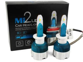 A set of LED bulbs H1 Mi2 FLIP CSP 56W