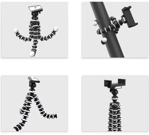 Flexibles Stativ, Handyhalterung, Tripod | Größe M | PSI-M03