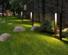 LLM-80CM | Modern standing garden lamp, LED post | Aluminum 80cm, IP54, 10W=1200lm