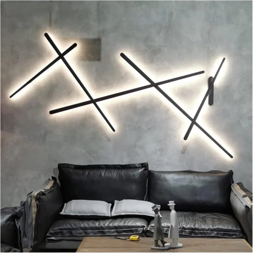 SGY-5in1-B | Lampada da parete moderna con bracci orientabili |