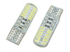 Автомобільна світлодіодна лампа W5W T10 24 SMD 4014 CAN BUS Silicone