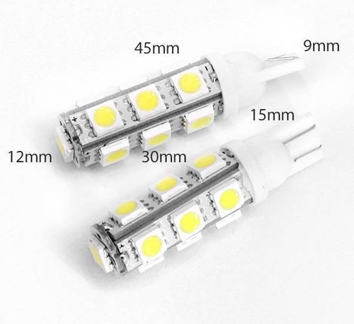 Bombilla LED para coche W5W T10 13 SMD 5050