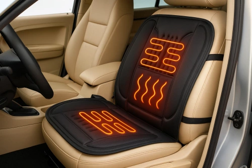 Univerzálna vyhrievaná autopoťahová podložka | 12 V | čierna | ZX-008-BLACK