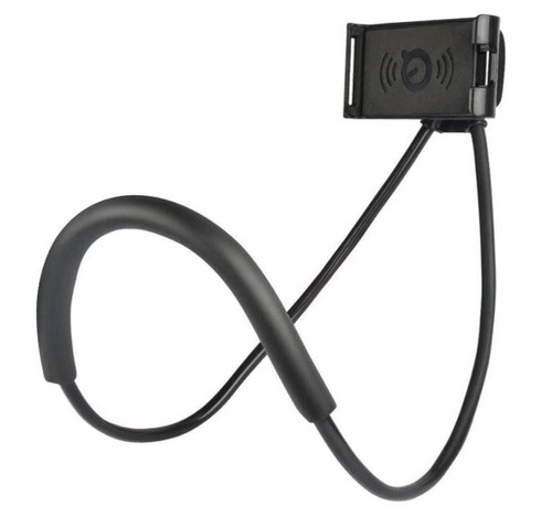 N005-Negru | Stand universal | suport pentru gat / selfie stick pentru telefon