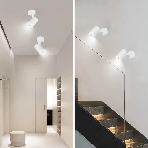 DL-802 | Lámpara de pared, lámpara de pared, foco, foco móvil LED | 10W, blanco