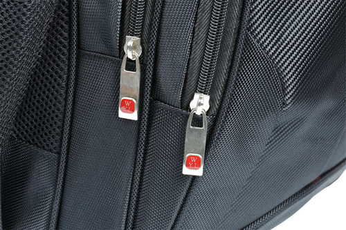 BR11 | Universal, strong backpack with a laptop compartment | 30l, 3 chambers, 1680D ballistic nylon | black