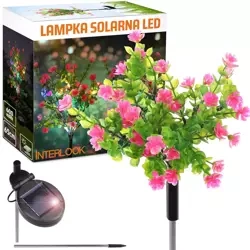 FLD-31-PINK | LED solar garden lamp | 65cm, 600mAh