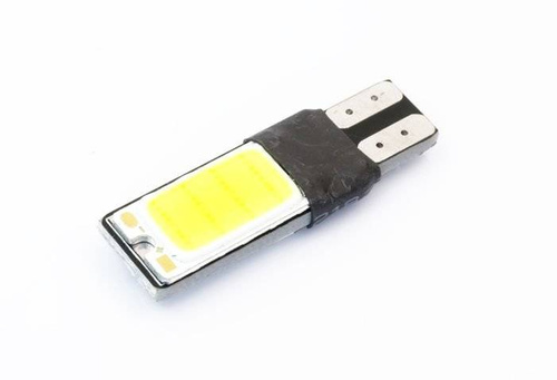 LED W5W T10 COB CAN BUS cu două fețe