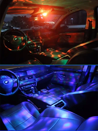 Mini Disco Ball | Wireless | USB | For the car and home