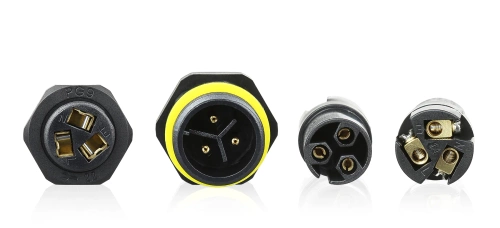 Boîte de jonction étanche IP68 | raccord à vis + connecteur rapide 3 broches 450 V 17,5 A pour câbles 5–10 mm | M683-A