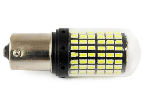 Conjunto de lâmpadas LED para carro BA15S 144 SMD 3014