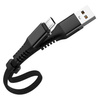 UC-020-MICRO | Short USB cable - Micro USB Quick Charge 3.0 | 30 cm | Data transfer, Android Auto