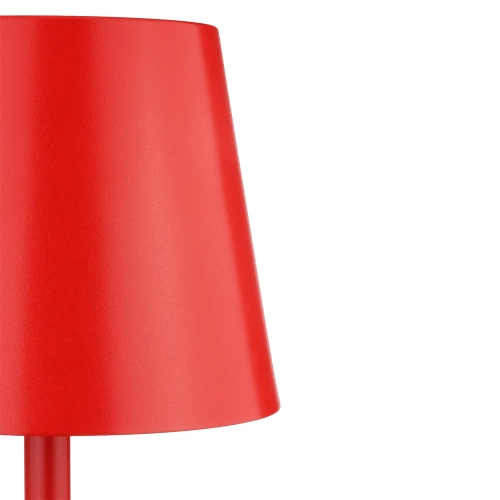 HJA20-ROJO | Lámpara de mesa con batería incorporada | Lámpara de noche sensible al tacto