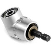 DLS-105-SILVER | Úhlový adaptér pro bity 1/4&quot; | Nástavec pro šroubovák