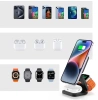 MD-28-15W-B | Încărcător fără fir MagSafe 3 în 1 | Stație de andocare pentru dispozitivele Apple