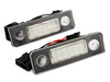 PZD0055 Number plate LED illumination SKODA OCTAVIA II 2, ROOMSTER