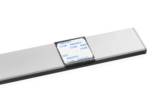 HSL-S20CM-ARGENT | Lampe de meuble avec détecteur de mouvement | Veilleuse sans fil avec capteur | Lampe LED sous meuble, 20 cm