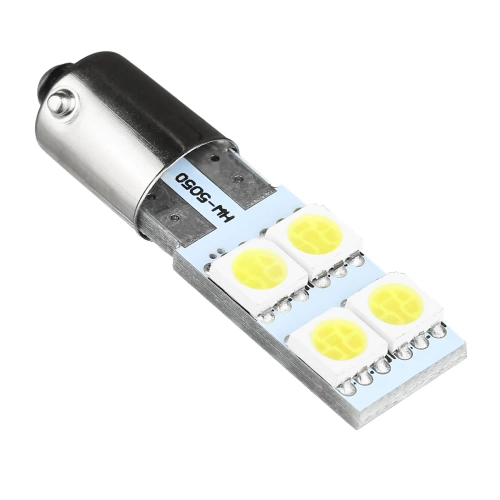 LED крушка за кола BA9S BA9XS 4 SMD 5050 CAN BUS