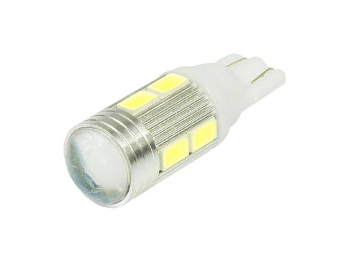 Lâmpada LED para carro W5W T10 10 SMD 5630