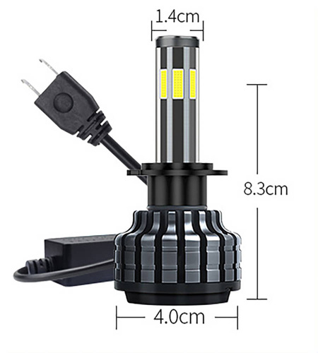 Set becuri H7 LED S6 CSP 360° | 80W | 20000lm