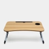  LFD-6040-HOUT | Laptoppad | Opklapbare ontbijttafel | Bedstandaard