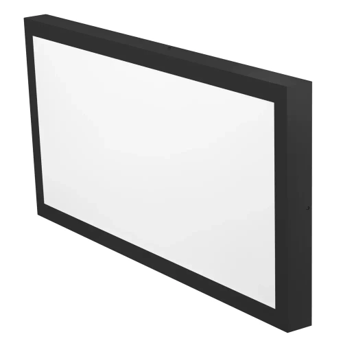 Panneau de plafond à LED | Plafonnier apparent 60x30cm | 30W, 2850lm | noir