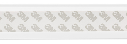 Kabelkanal zur Kabelabdeckung | 1 m, 40x20 mm, selbstklebendes 3M-Band | weiß | ZXC-20-1M