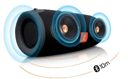 TG-120 | Bærbar Bluetooth højttaler | FM-radio | Boombox