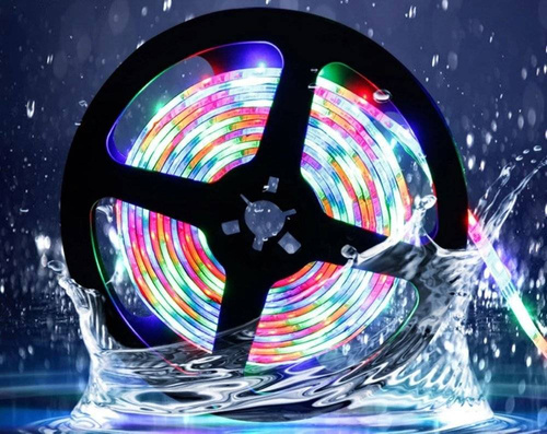 Tira de LED RGB | 5M | Fuente de alimentación de 230V | 300 LED | 5 modos de iluminación