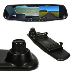 Set - reversing camera with driving recorder in reverse mirror 4.3 "TFT LCD for reversing camera 12V PZ702-1-DVR