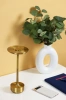 LED-Tischleuchte mit drei Lichtfarben | integrierter Akku | gold | HJA-25-GOLD