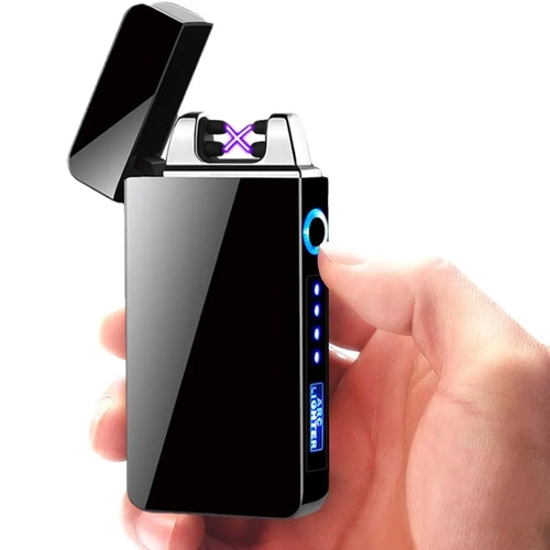 JL-613 | Isqueiro de plasma elegante | à prova de vento | USB | tocar