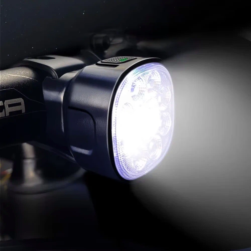 Set di luci per bici a LED USB-C IP65 | Luci per bicicletta anteriori + posteriori | 15 modalità di illuminazione | 05BR0013