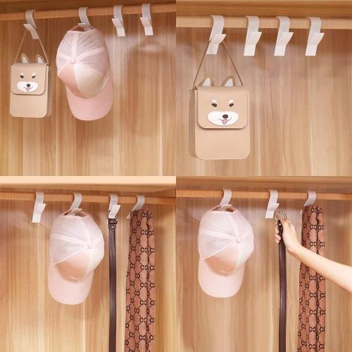 PG-Y03-WIT | Badkamerhaak voor handdoek | Handgreep gemonteerd op een radiator, radiator | Set haken