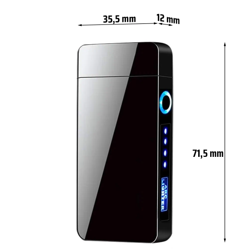 JL-613 | Stilingas plazminis žiebtuvėlis | atsparus vėjui | USB | liesti