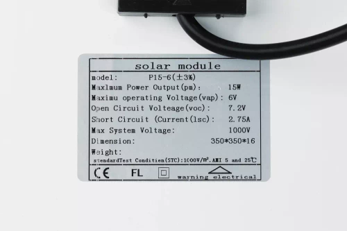 SP66-300W | Pannello solare 6V/18W