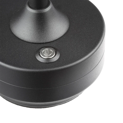 HJA30-NOIR | Lampe de table avec batterie intégrée | Lampe de nuit avec trois couleurs de lumière | Lampe d'ambiance pour un hôtel ou un restaurant