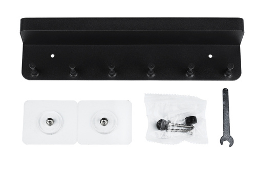 ZW-J26 | Wall hanger for keys and clothes with a shelf for small items